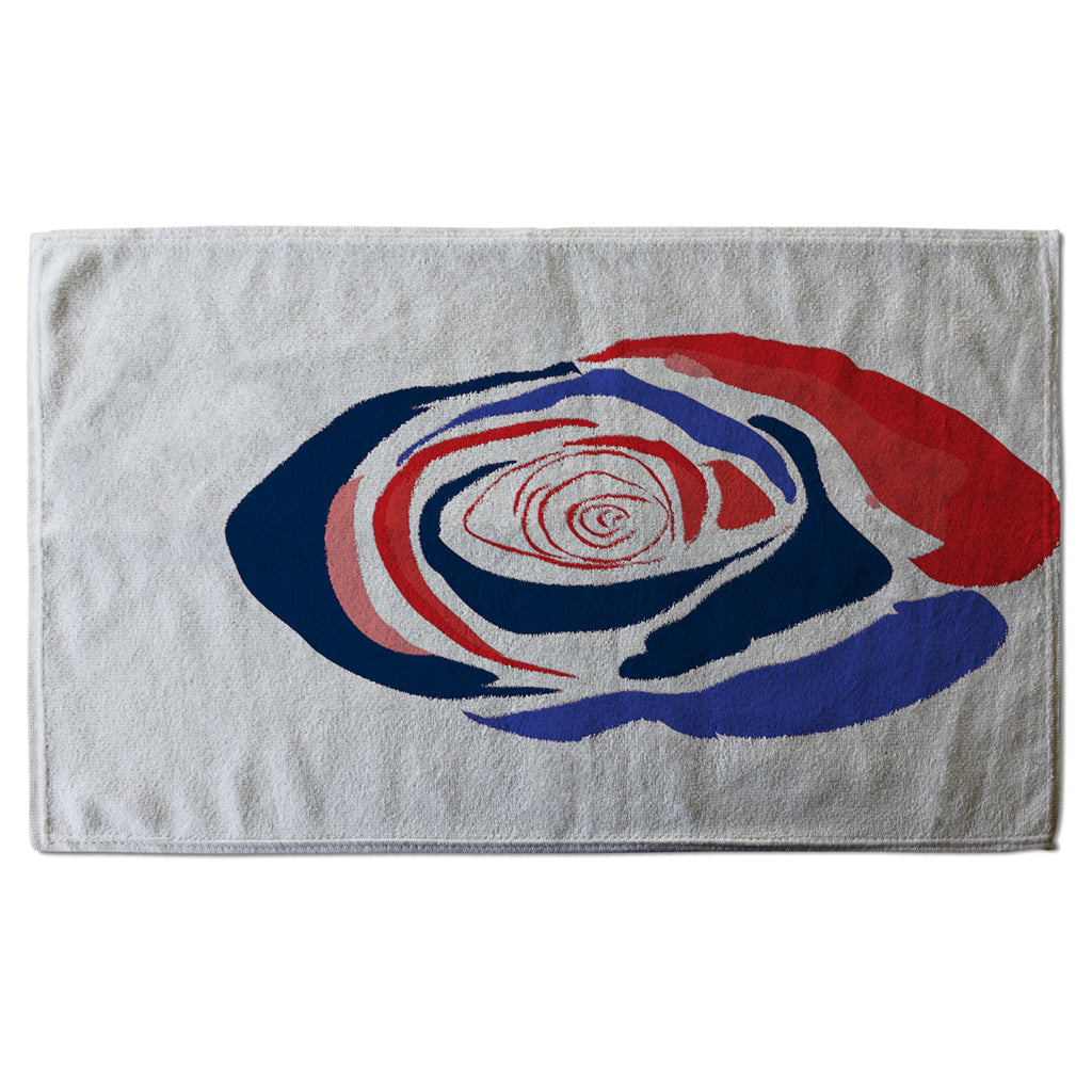 New Product Red & Blue Rose (Kitchen Towel)  - Andrew Lee Home and Living