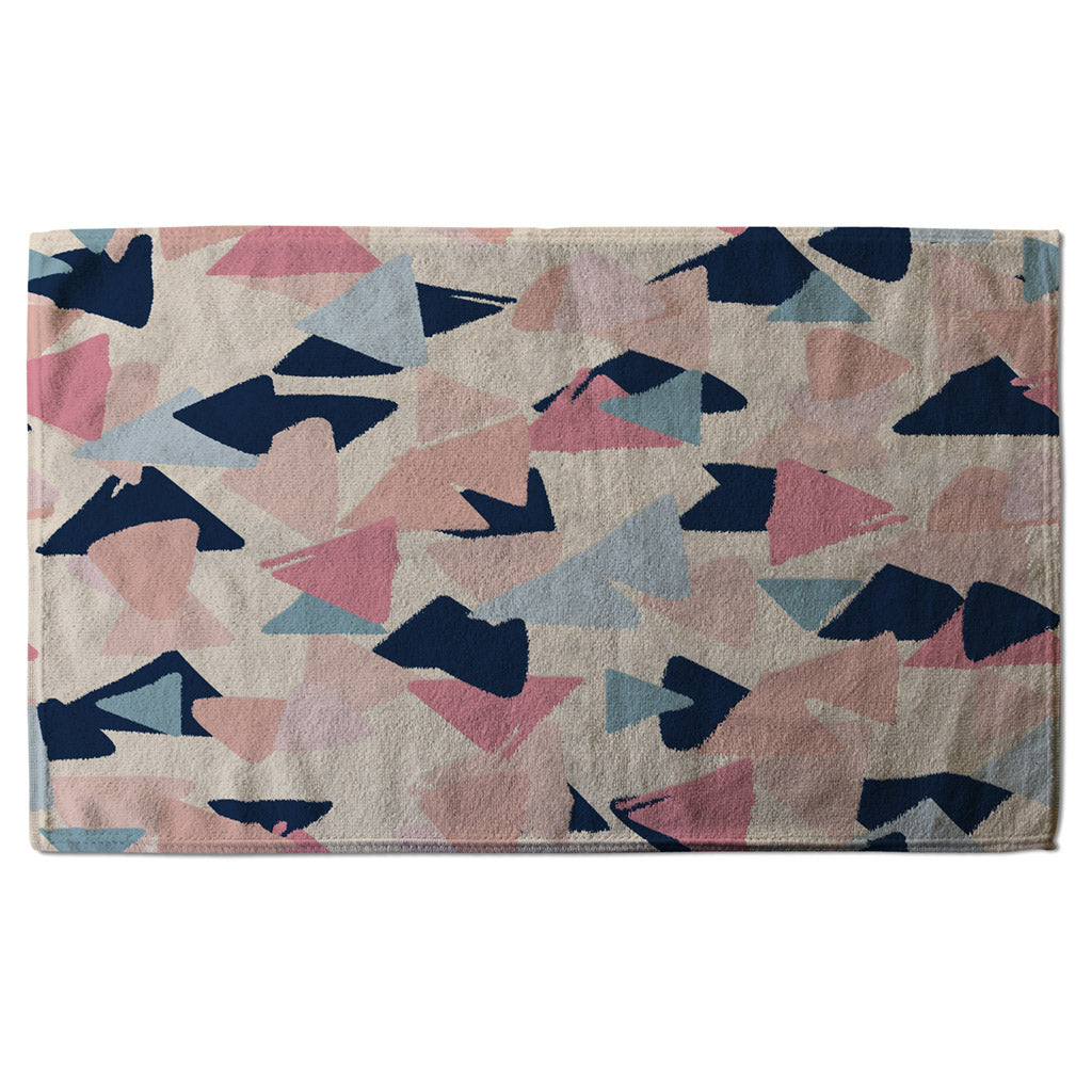 New Product Pastel Coloured Triangles (Kitchen Towel)  - Andrew Lee Home and Living
