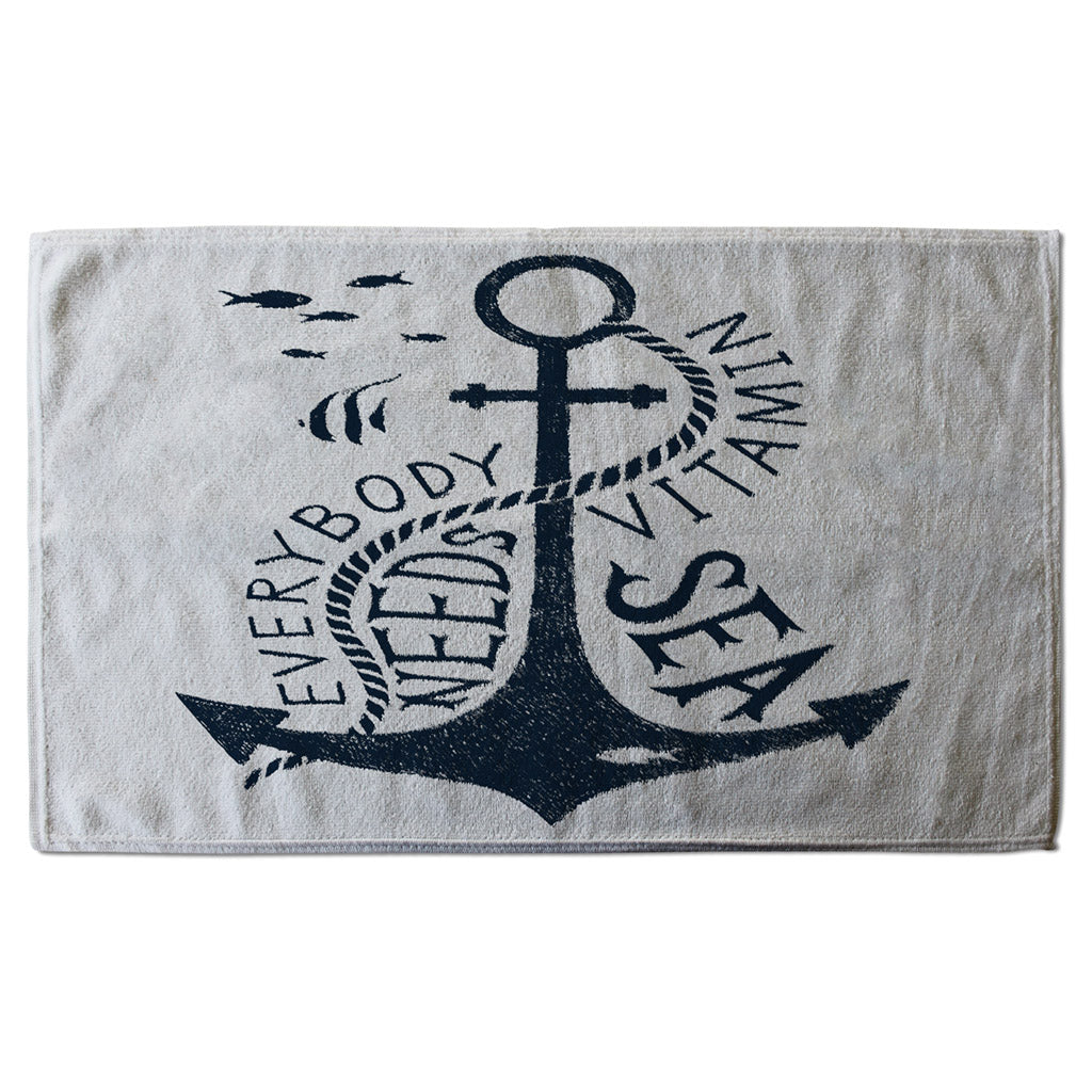 New Product Everybody Needs Vitamin Sea (Kitchen Towel)  - Andrew Lee Home and Living