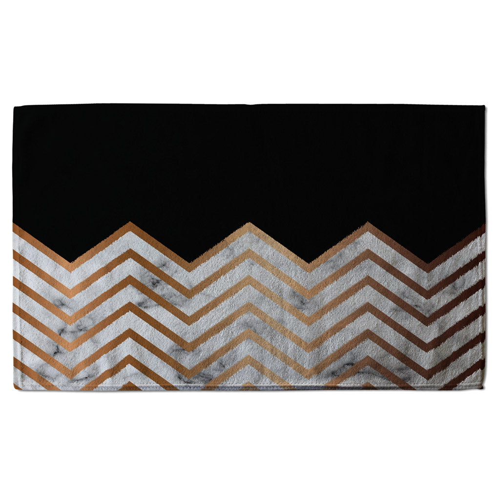 New Product Marble Zig Zag Pattern (Kitchen Towel)  - Andrew Lee Home and Living