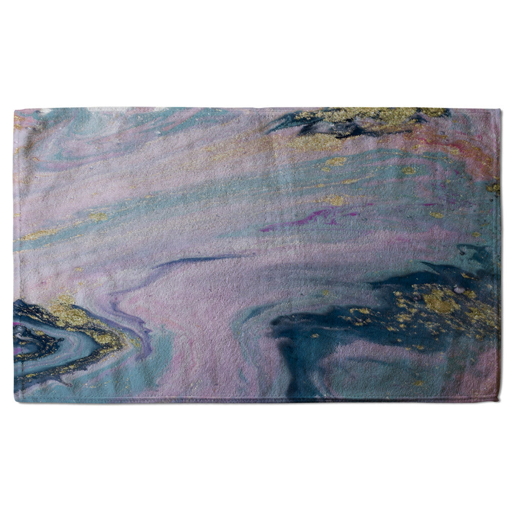 New Product Blue & Pink Marble (Kitchen Towel)  - Andrew Lee Home and Living