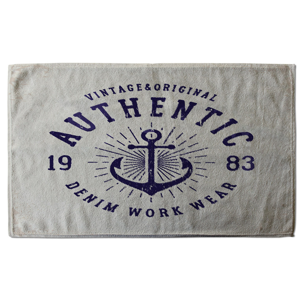 New Product Vintage Anchor Logo (Kitchen Towel)  - Andrew Lee Home and Living