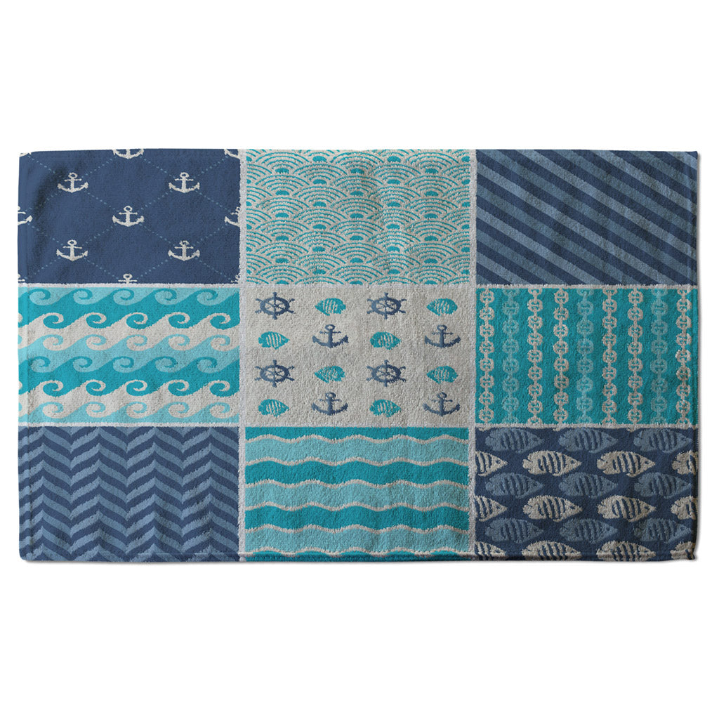 New Product Nautical Tiles (Kitchen Towel)  - Andrew Lee Home and Living