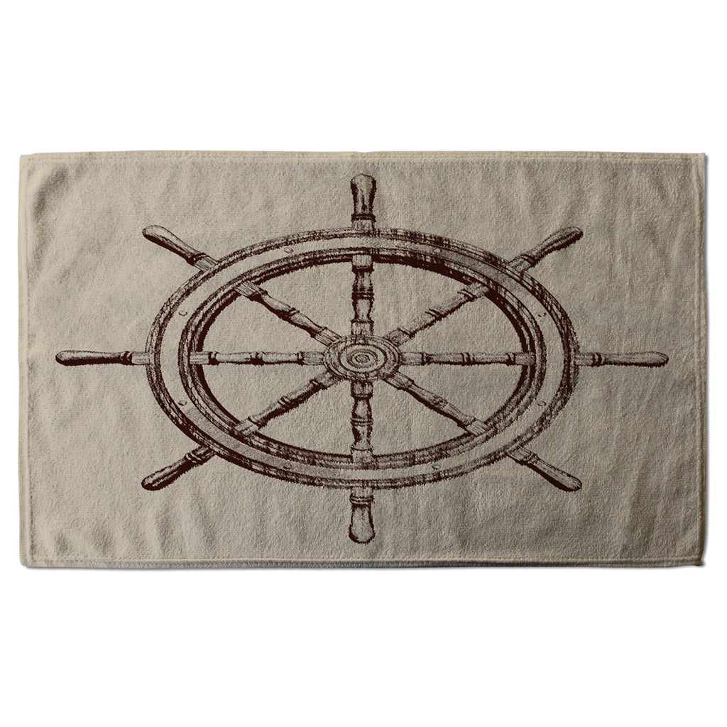 New Product Ship Wheel (Kitchen Towel)  - Andrew Lee Home and Living