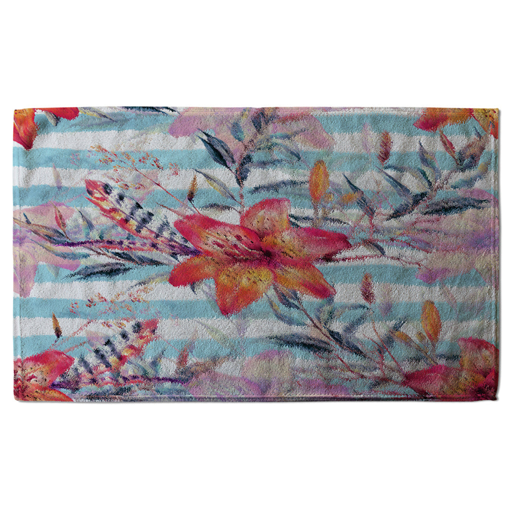 New Product Bouquet of watercolor tiger lilies (Kitchen Towel)  - Andrew Lee Home and Living