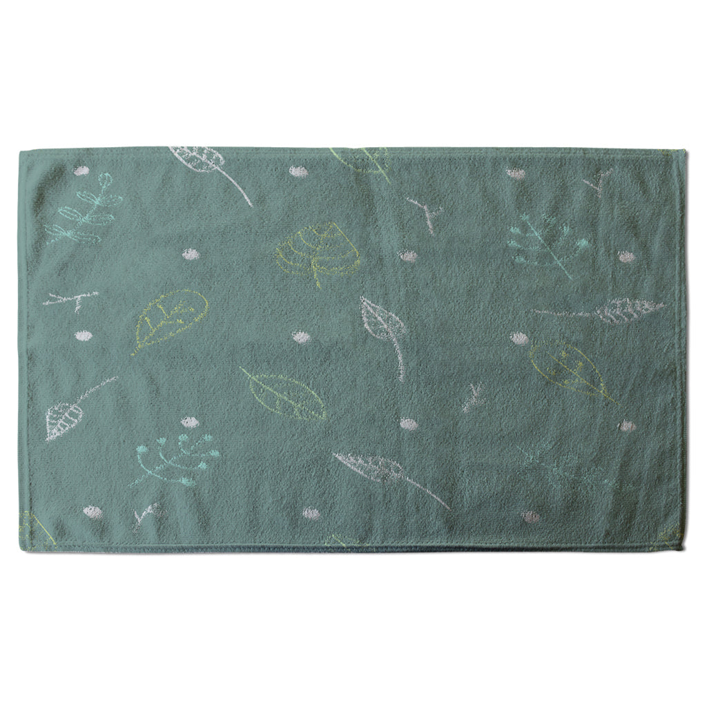 New Product Hand drawn leaves (Kitchen Towel)  - Andrew Lee Home and Living