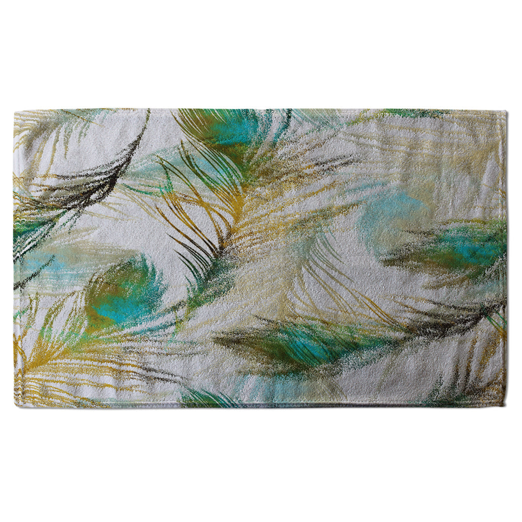 New Product Imprints peacock feathers (Kitchen Towel)  - Andrew Lee Home and Living