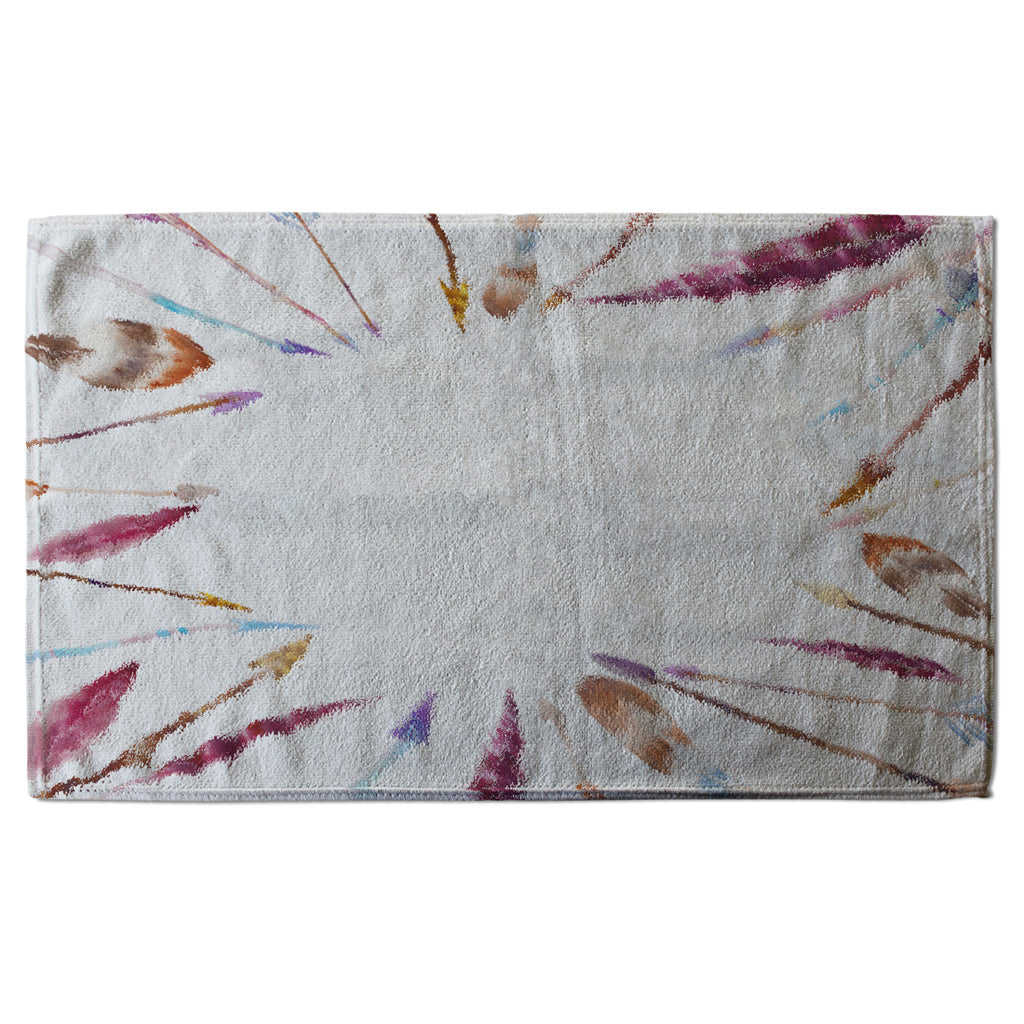 New Product Watercolor boho chic with feathers and arrows (Kitchen Towel)  - Andrew Lee Home and Living