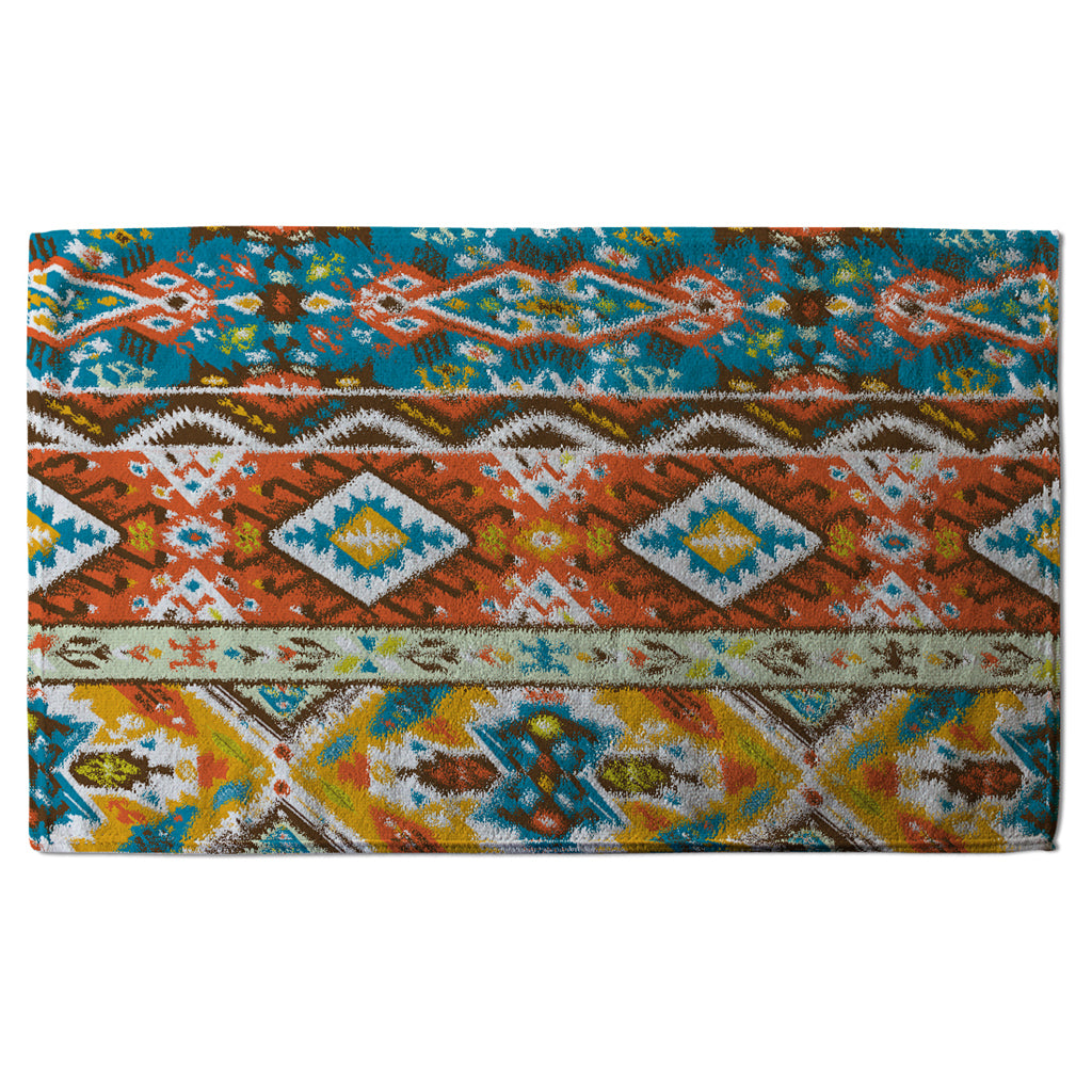 New Product Colorful pattern in tribal style (Kitchen Towel)  - Andrew Lee Home and Living