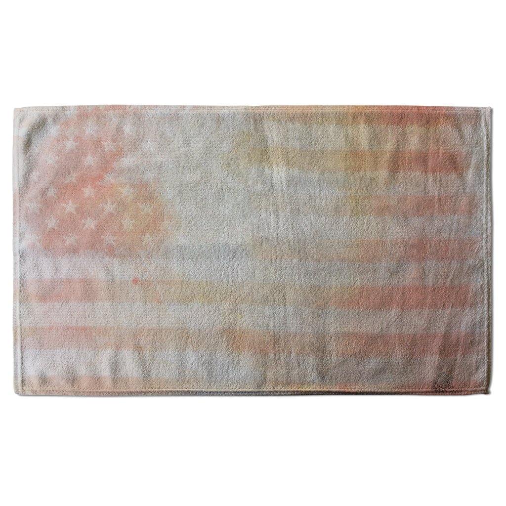 American Flag Subtle (Kitchen Towel) - Andrew Lee Home and Living