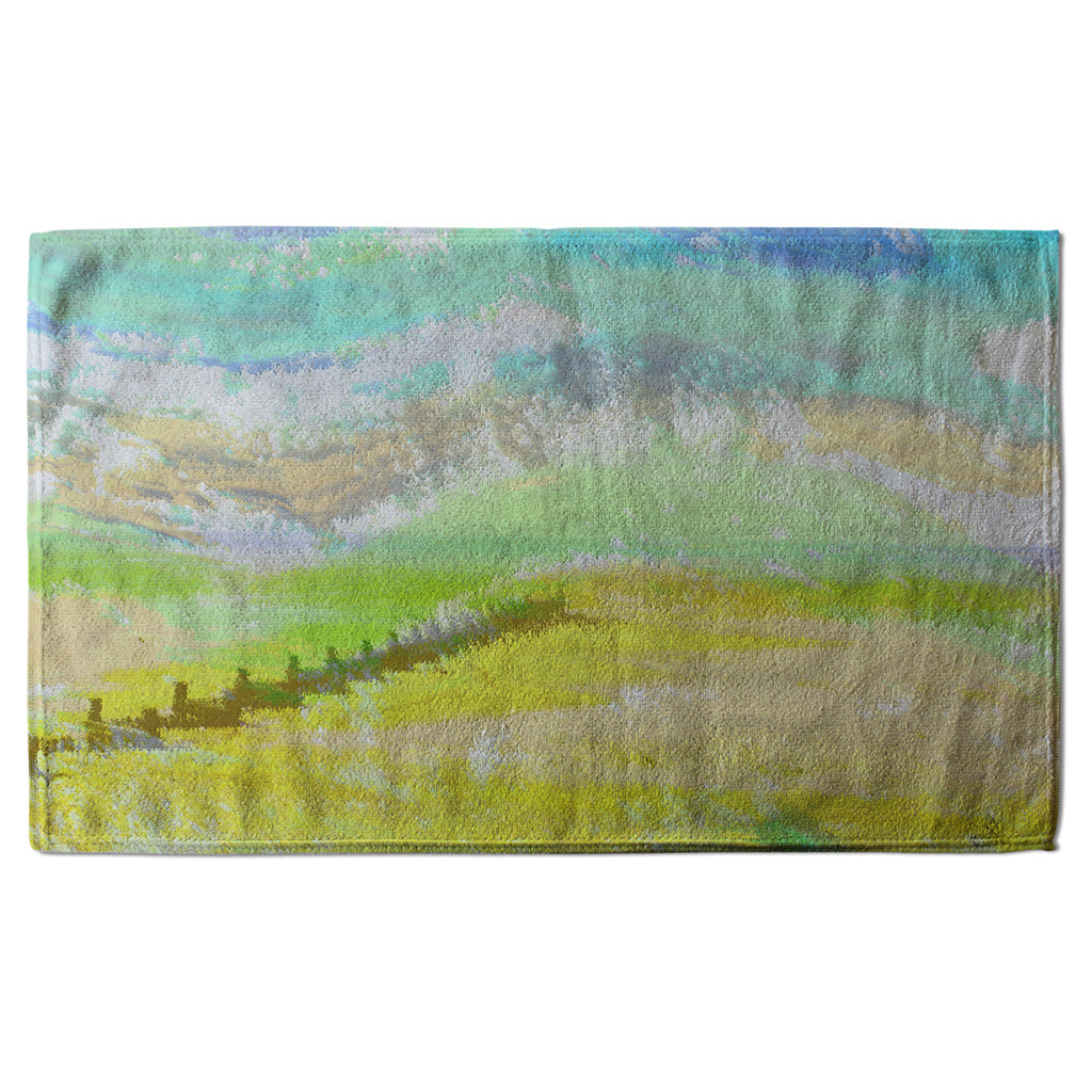 New Product Yellow beach (Kitchen Towel)  - Andrew Lee Home and Living