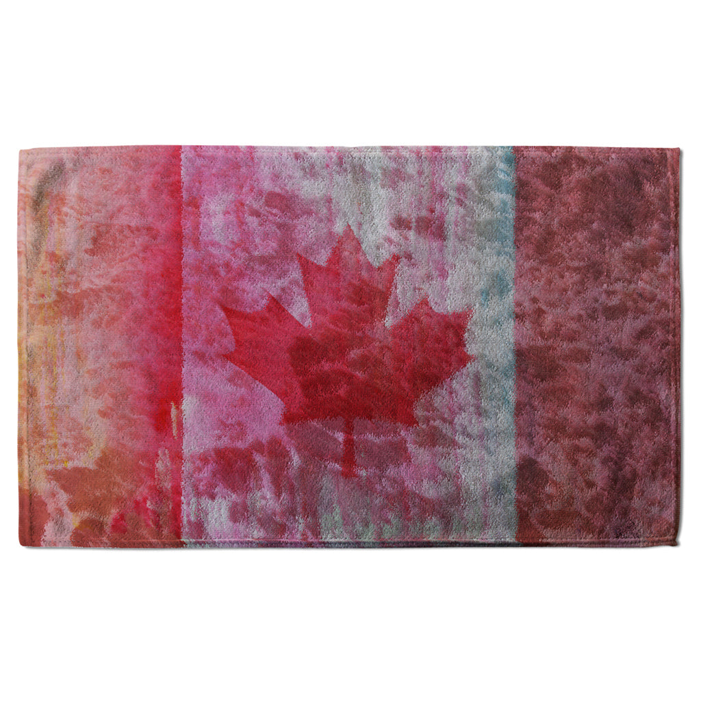 New Product Canada Flag (Kitchen Towel)  - Andrew Lee Home and Living