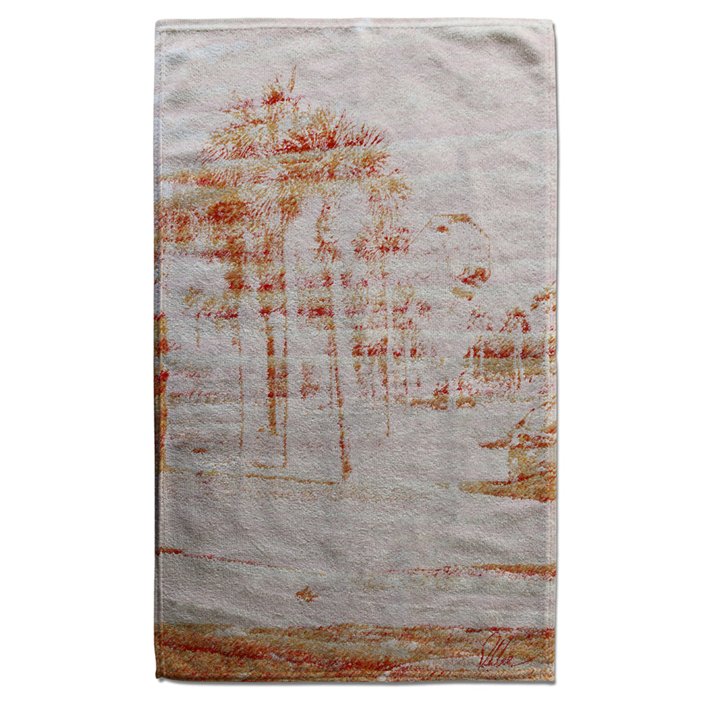 New Product Bronze Palm (Kitchen Towel)  - Andrew Lee Home and Living