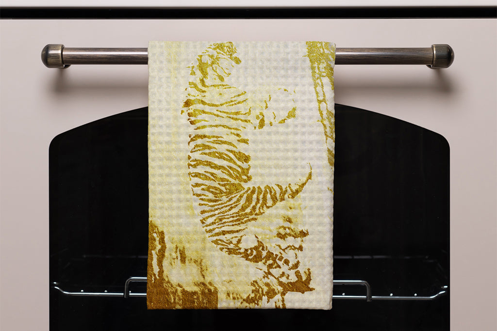New Product golden Tiger (Kitchen Towel)  - Andrew Lee Home and Living