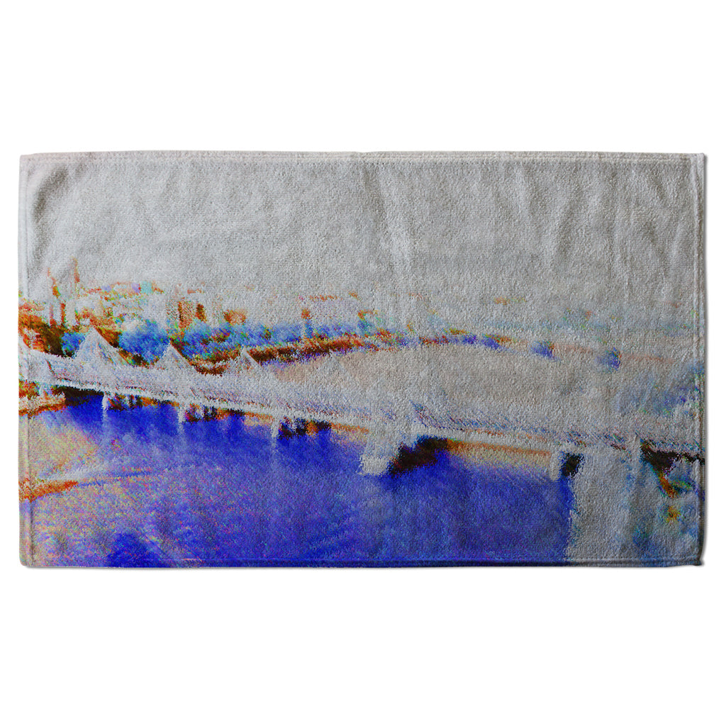 New Product LONDON EYE VEIW blue (Kitchen Towel)  - Andrew Lee Home and Living