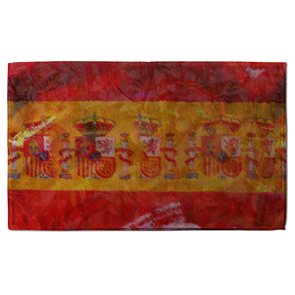 New Product Spain Flag (Kitchen Towel)  - Andrew Lee Home and Living