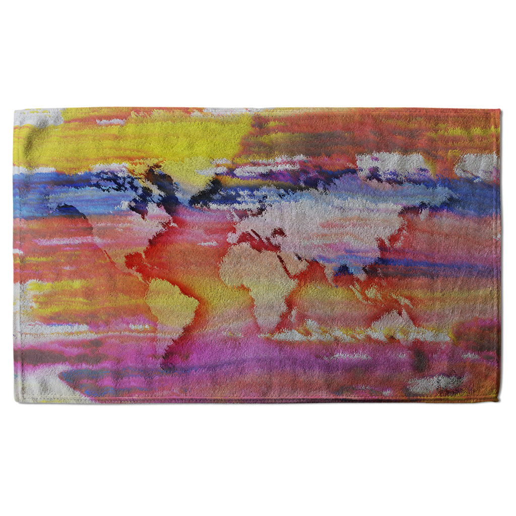 New Product Painty map (Kitchen Towel)  - Andrew Lee Home and Living