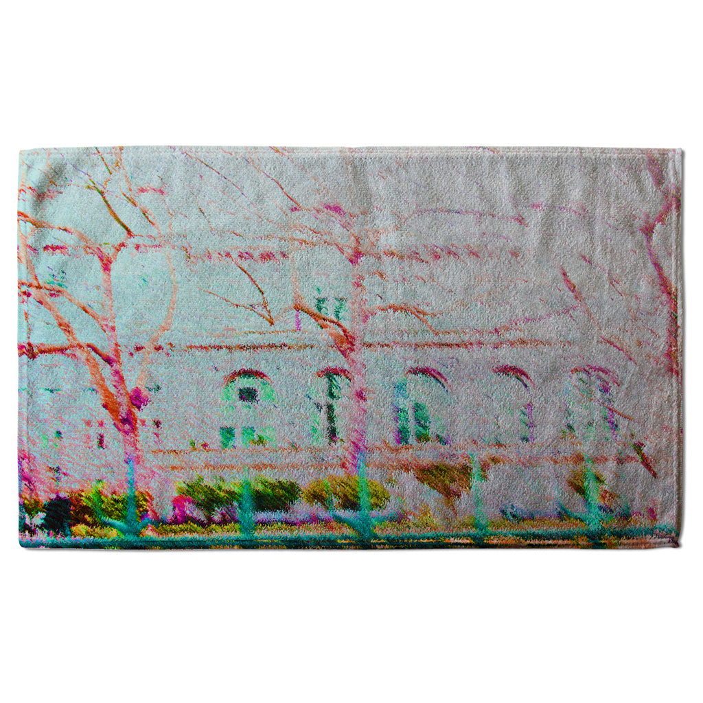 New Product Red tree in london  (Kitchen Towel)  - Andrew Lee Home and Living