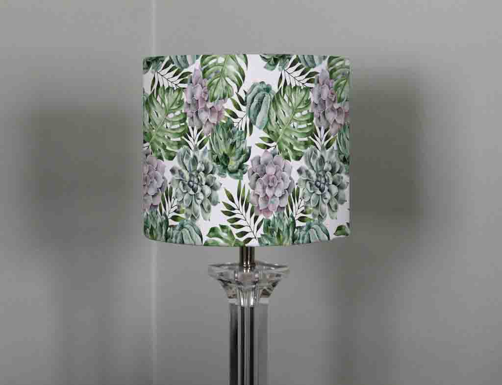 New Product Watercolor pattern with Tropical Plants (Ceiling & Lamp Shade)  - Andrew Lee Home and Living