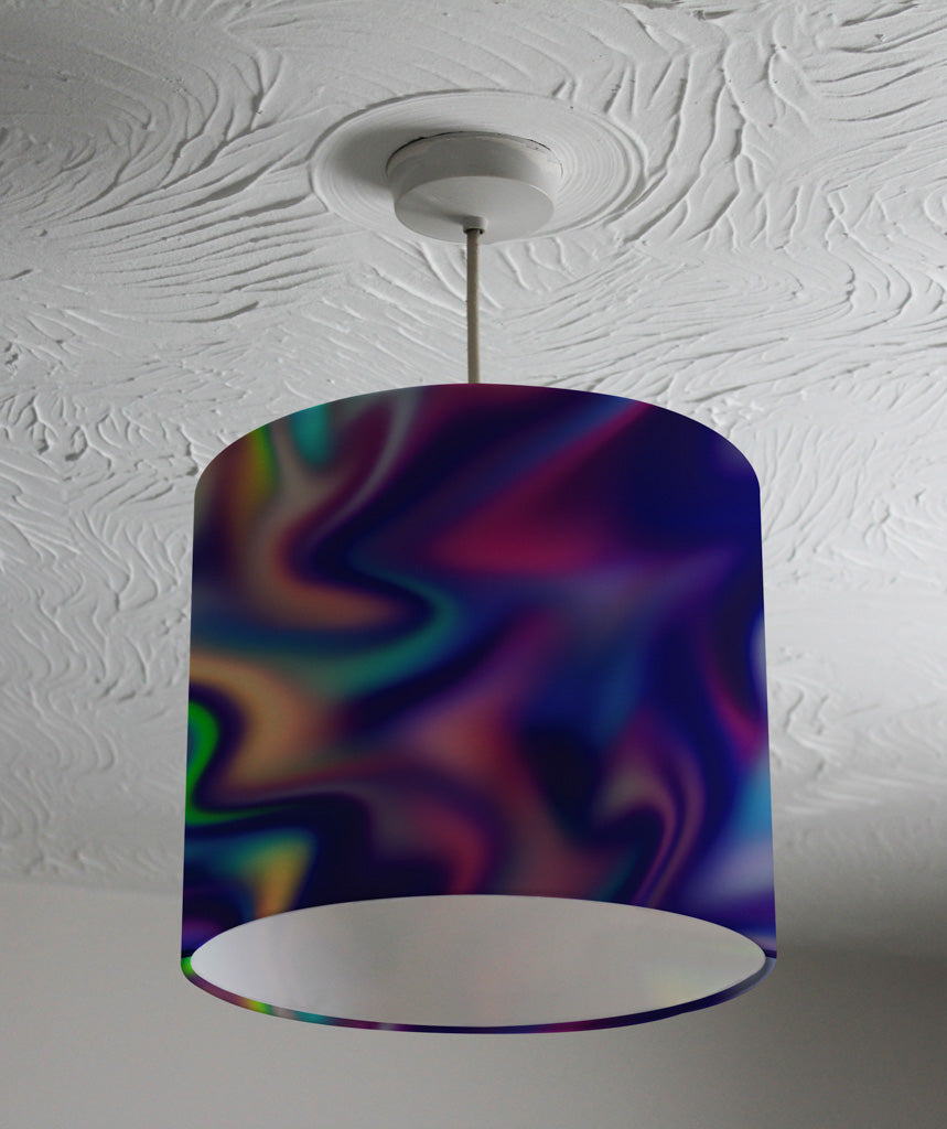 New Product Blue Foil Marbled multicolored Shine stone (Ceiling & Lamp Shade)  - Andrew Lee Home and Living