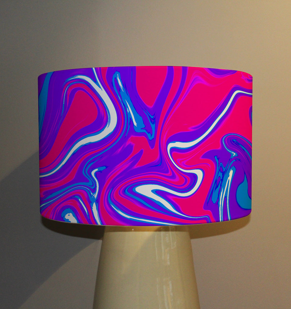 New Product Vibrant Marble Swirls (Ceiling & Lamp Shade)  - Andrew Lee Home and Living