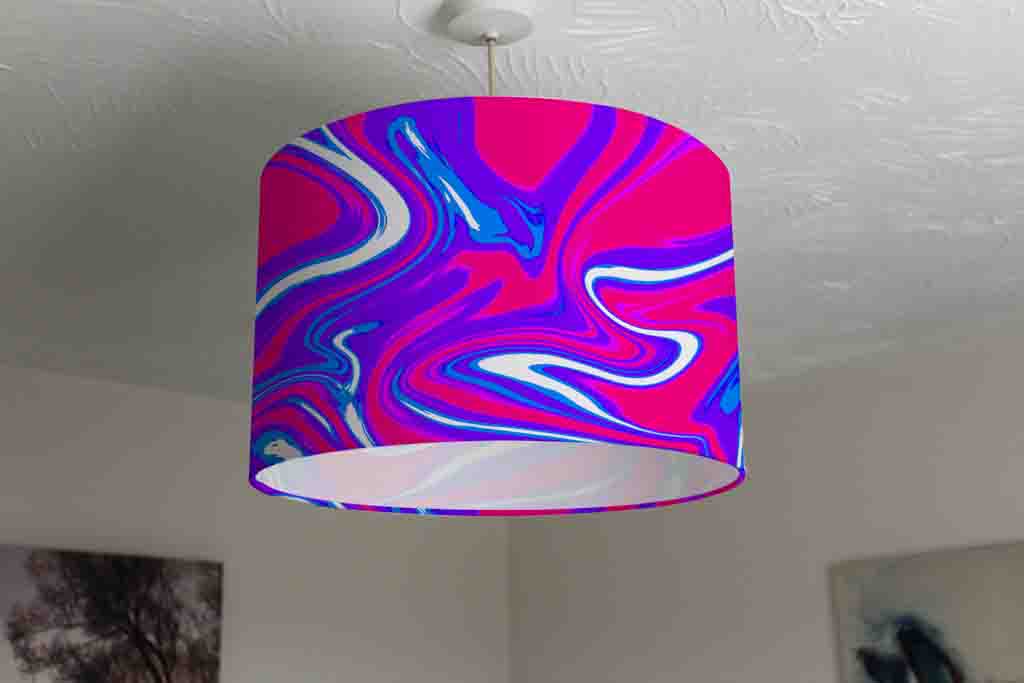 New Product Vibrant Marble Swirls (Ceiling & Lamp Shade)  - Andrew Lee Home and Living