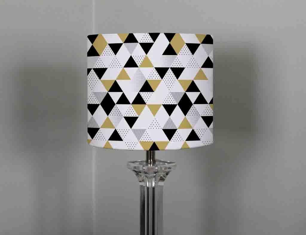 Abstract Pattern with Triangles (Ceiling & Lamp Shade) - Andrew Lee Home and Living