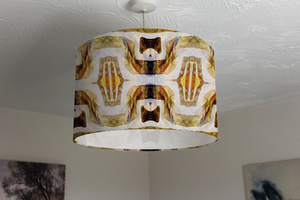 Abstract Ikat Design (Ceiling & Lamp Shade) - Andrew Lee Home and Living