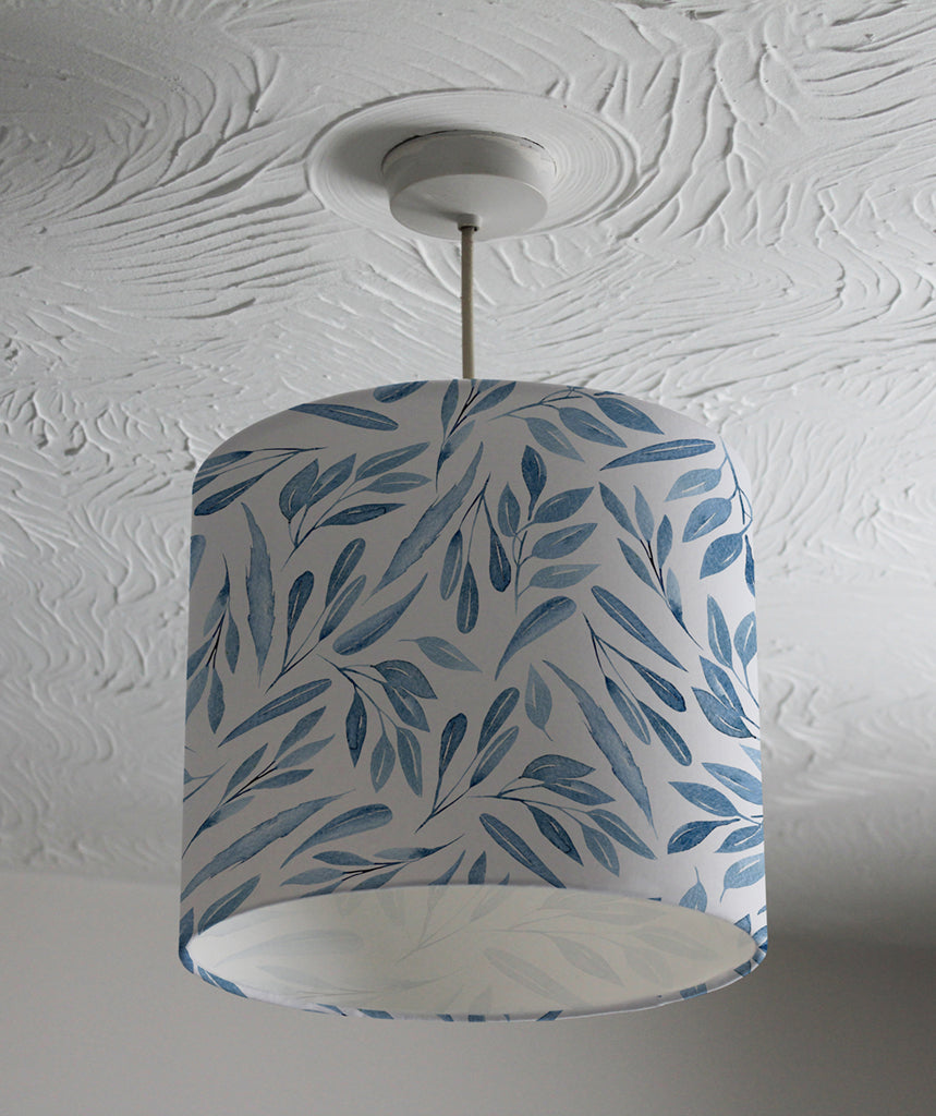 New Product Watercolour blue branches with leaves (Ceiling & Lamp Shade)  - Andrew Lee Home and Living