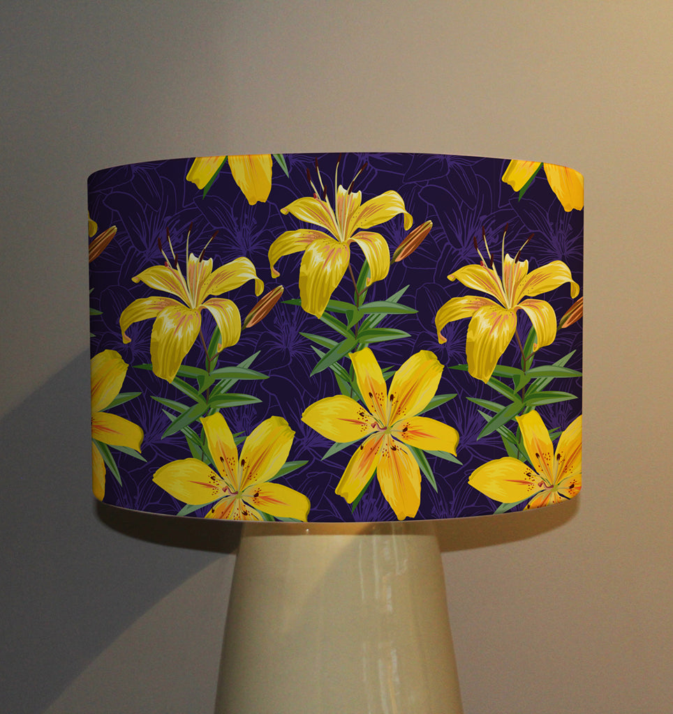 New Product Yellow lily flowers (Ceiling & Lamp Shade)  - Andrew Lee Home and Living