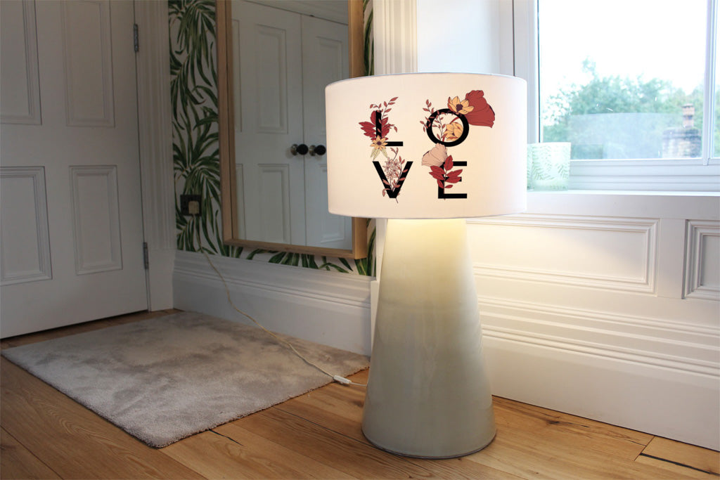 New Product Love Typography (Ceiling & Lamp Shade)  - Andrew Lee Home and Living