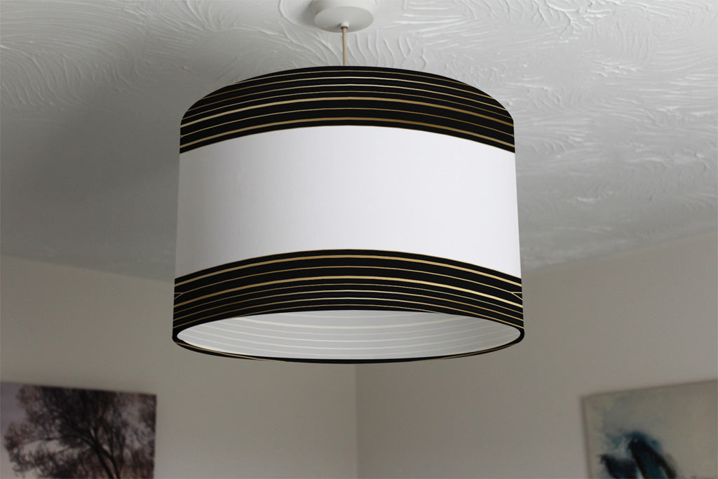 New Product Art Deco Black Frame (Ceiling & Lamp Shade)  - Andrew Lee Home and Living