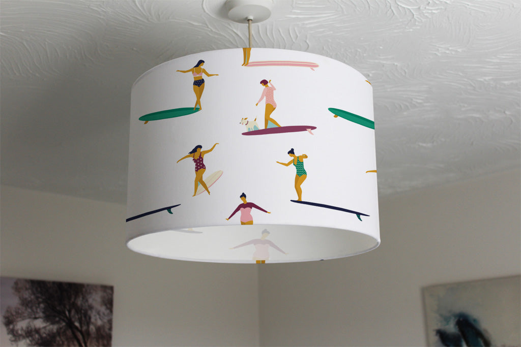 New Product Female Surfers (Ceiling & Lamp Shade)  - Andrew Lee Home and Living