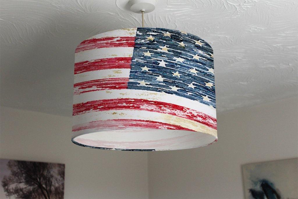 American Grunge Flag (Ceiling & Lamp Shade) - Andrew Lee Home and Living