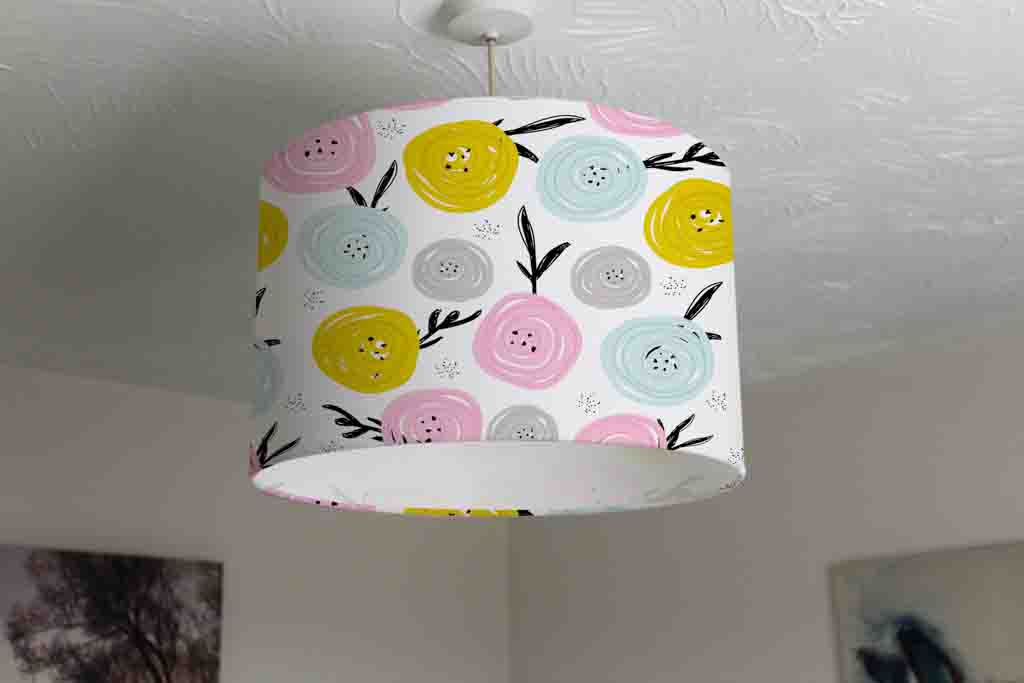 New Product Cute Pastel Floral pattern (Ceiling & Lamp Shade)  - Andrew Lee Home and Living