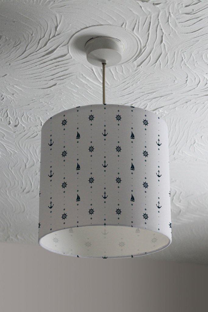 Anchor, Wheel, Sailboat (Ceiling & Lamp Shade) - Andrew Lee Home and Living