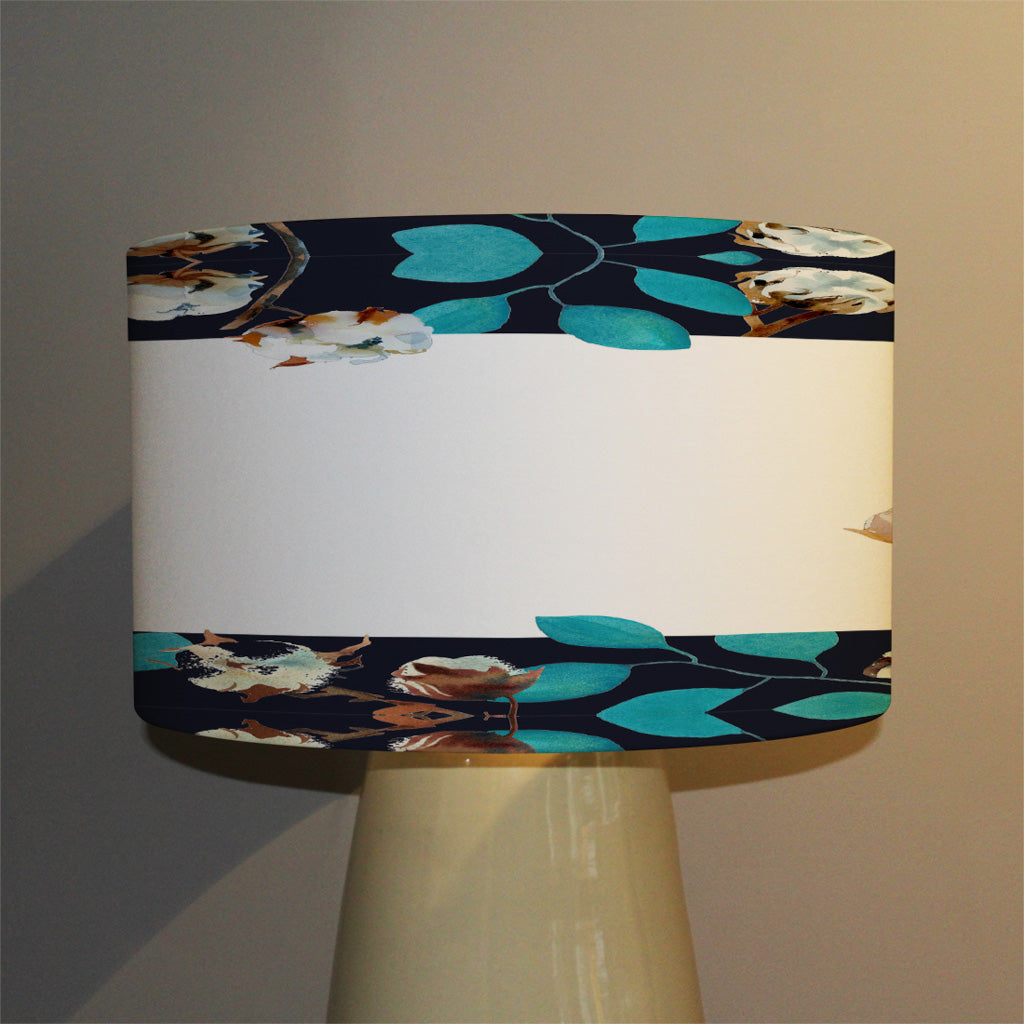 New Product Watercolour Blue Leaf Frame (Ceiling & Lamp Shade)  - Andrew Lee Home and Living