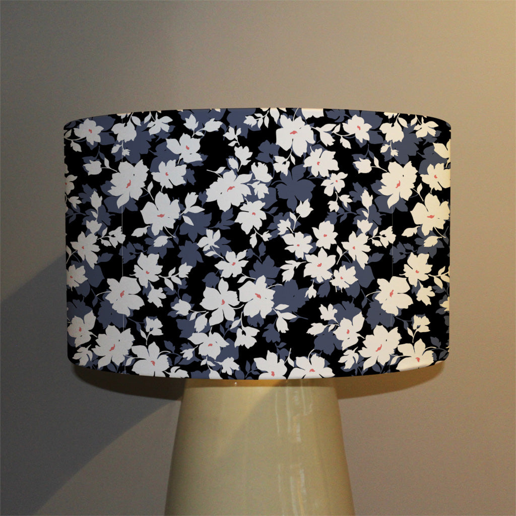 New Product White, Black & Purple Flowers (Ceiling & Lamp Shade)  - Andrew Lee Home and Living