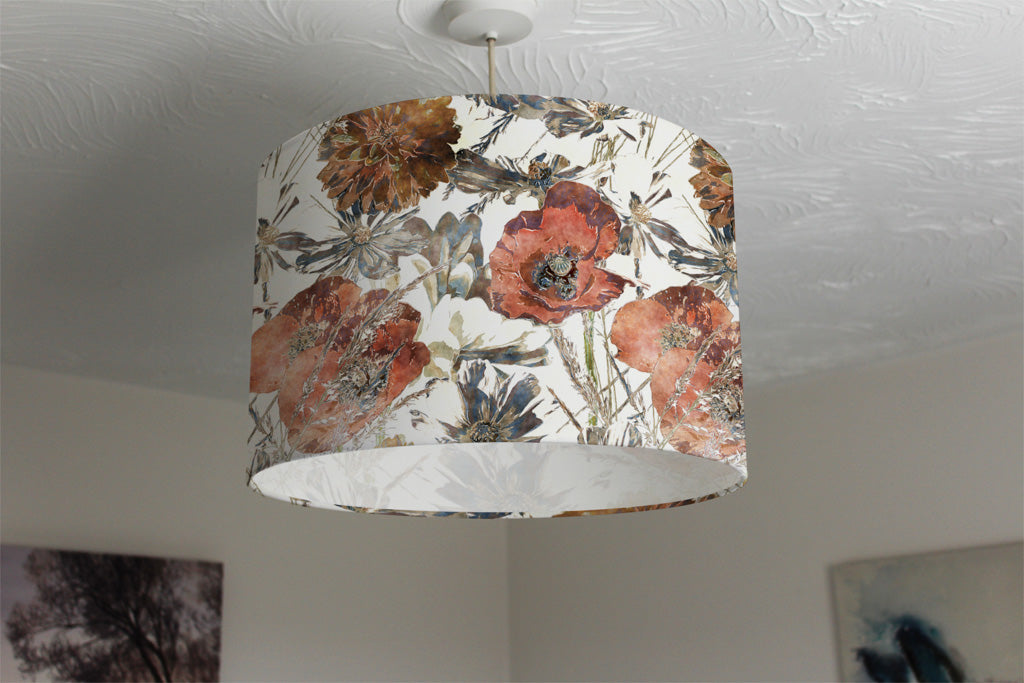 New Product Watercolour Flower Print (Ceiling & Lamp Shade)  - Andrew Lee Home and Living