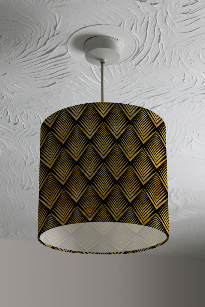 New Product Golden Geometric Flower Pattern (Ceiling & Lamp Shade)  - Andrew Lee Home and Living