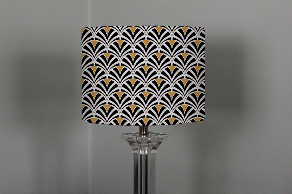 New Product Black & Gold Shells Geometric (Ceiling & Lamp Shade)  - Andrew Lee Home and Living