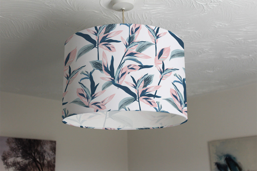 New Product Winter Pink & Blue Flowers (Ceiling & Lamp Shade)  - Andrew Lee Home and Living