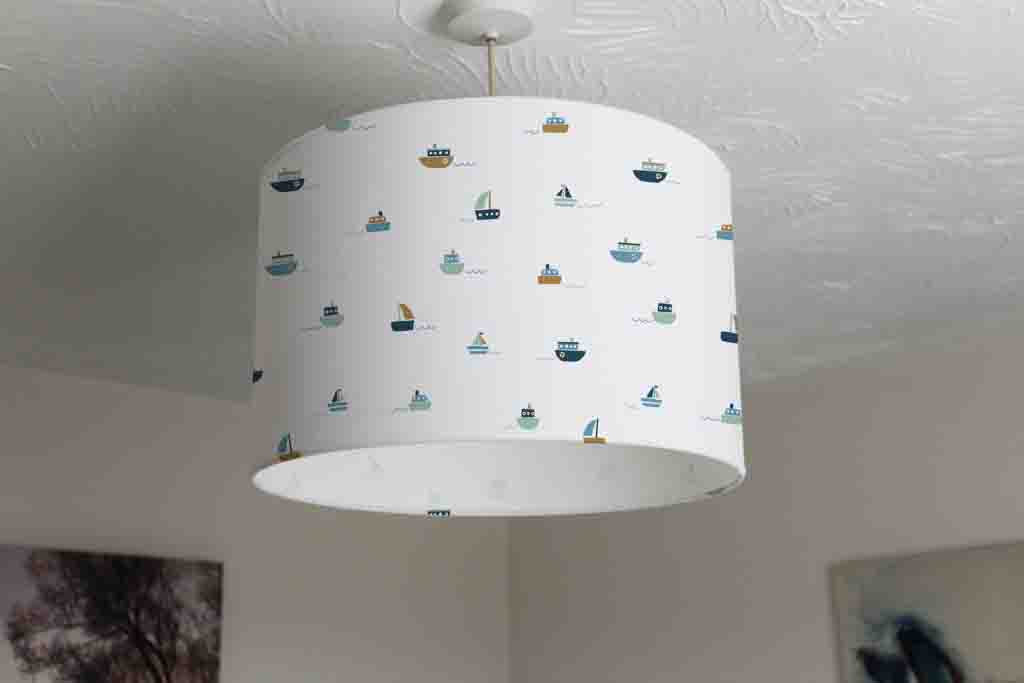 New Product Cute pattern with small ships (Ceiling & Lamp Shade)  - Andrew Lee Home and Living