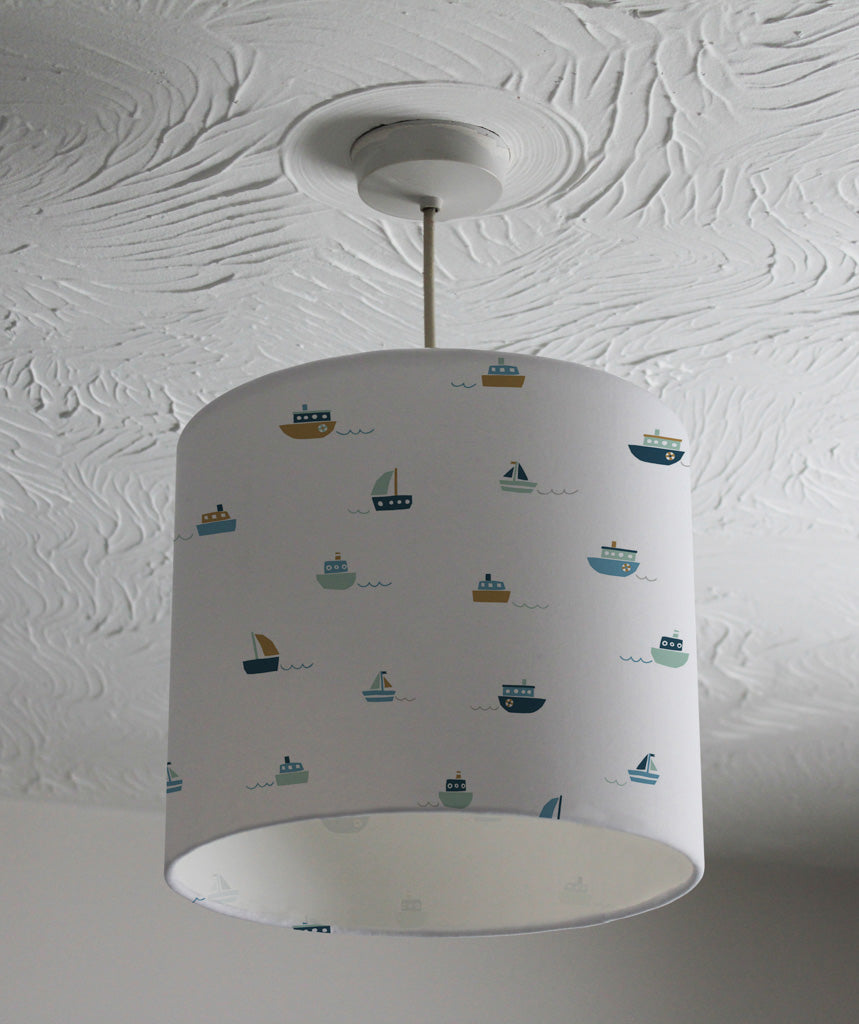 New Product Cute pattern with small ships (Ceiling & Lamp Shade)  - Andrew Lee Home and Living