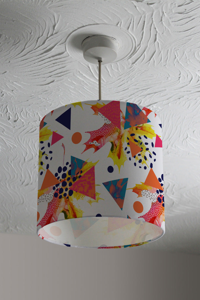 New Product Maple Leaves & Geometric Patterns (Ceiling & Lamp Shade)  - Andrew Lee Home and Living