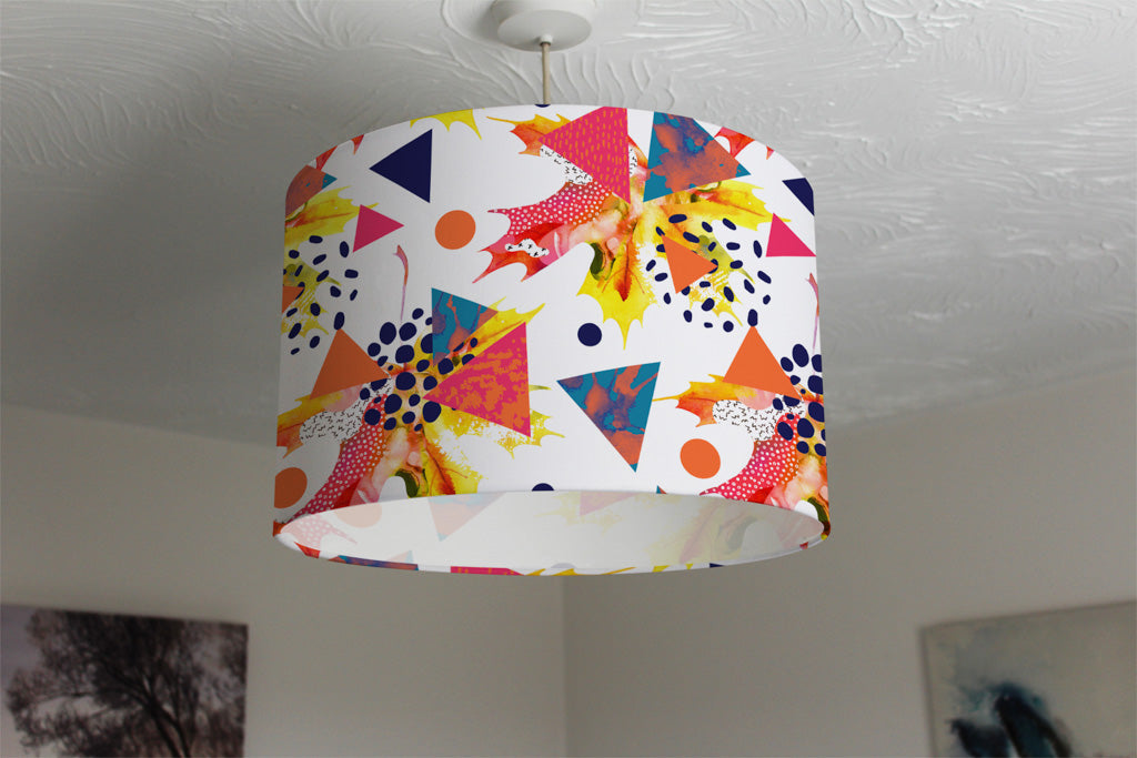 New Product Maple Leaves & Geometric Patterns (Ceiling & Lamp Shade)  - Andrew Lee Home and Living