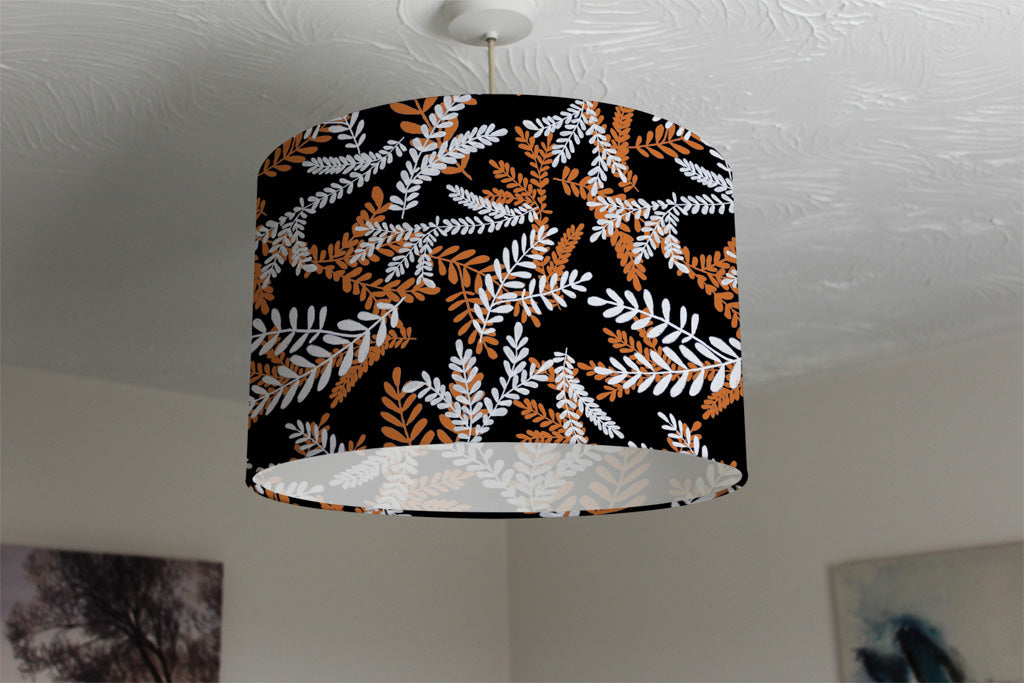 New Product White & Orange Olive Leaves (Ceiling & Lamp Shade)  - Andrew Lee Home and Living