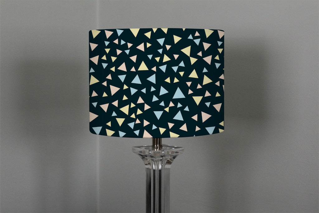 New Product Yellow & Blue Triangles (Ceiling & Lamp Shade)  - Andrew Lee Home and Living
