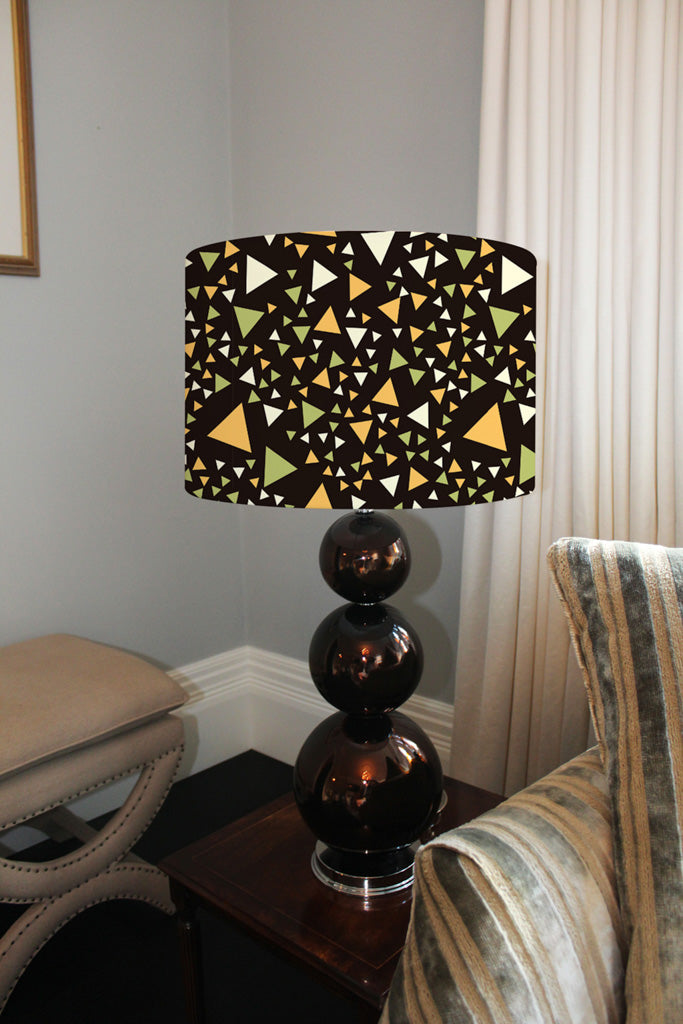 New Product Yellow  Green Triangles (Ceiling & Lamp Shade)  - Andrew Lee Home and Living