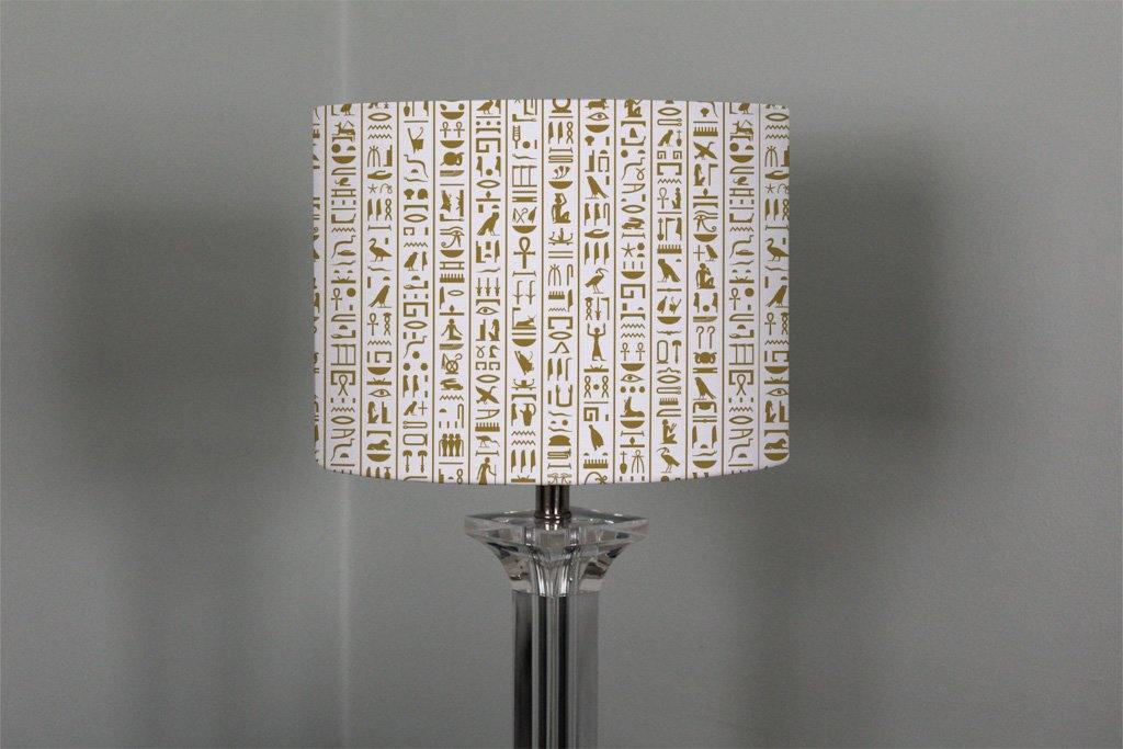 Acient Egyptian Heiroglyphs (Ceiling & Lamp Shade) - Andrew Lee Home and Living
